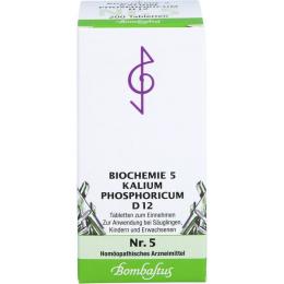 BIOCHEMIE 5 Kalium phosphoricum D 12 Tabletten 200 St.