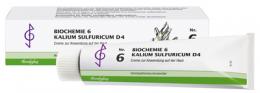 BIOCHEMIE 6 Kalium sulfuricum D 4 Creme 100 ml