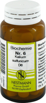 BIOCHEMIE 6 Kalium sulfuricum D 6 Tabletten 100 St