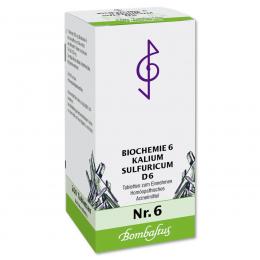 BIOCHEMIE 6 Kalium sulfuricum D 6 Tabletten 200 St Tabletten