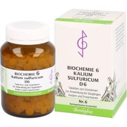 BIOCHEMIE 6 Kalium sulfuricum D 6 Tabletten 500 St.
