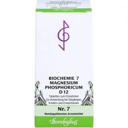 BIOCHEMIE 7 Magnesium phosphoricum D 12 Tabletten 200 St.