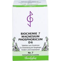 BIOCHEMIE 7 Magnesium phosphoricum D 6 Tabletten 500 St.