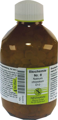 BIOCHEMIE 8 Natrium chloratum D 12 Tabletten 1000 St