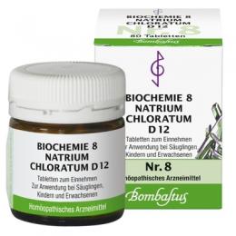 BIOCHEMIE 8 Natrium chloratum D 12 Tabletten 80 St