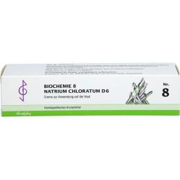 BIOCHEMIE 8 Natrium chloratum D 6 Creme 100 ml