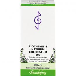 BIOCHEMIE 8 Natrium chloratum D 6 Tabletten 200 St.