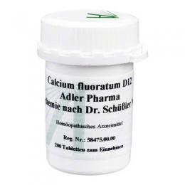 BIOCHEMIE Adler 1 Calcium fluoratum D 12 Tabletten 200 St
