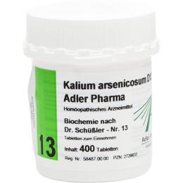 BIOCHEMIE Adler 13 Kalium arsenicosum D 12 Tabl. 400 St.