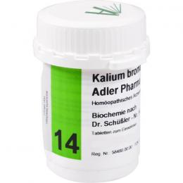 BIOCHEMIE Adler 14 Kalium bromatum D 12 Tabletten 400 St.