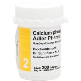 BIOCHEMIE Adler 2 Calcium phosphoricum D 6 Tabl. 200 St.