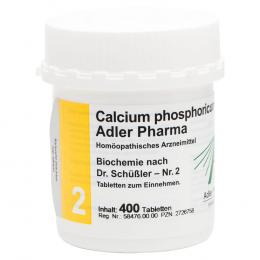Ein aktuelles Angebot für BIOCHEMIE Adler 2 Calcium phosphoricum D 6 Tabletten 400 St Tabletten Naturheilmittel - jetzt kaufen, Marke Adler Pharma Produktion und Vertrieb GmbH.