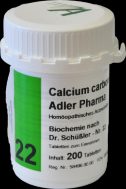 BIOCHEMIE Adler 22 Calcium carbonicum D 12 Tabl. 200 St