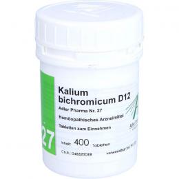 BIOCHEMIE Adler 27 Kalium bichrom D 12 Tabletten 400 St.