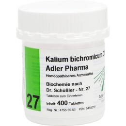 BIOCHEMIE Adler 27 Kalium bichrom D 12 Tabletten 400 St.