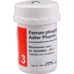 BIOCHEMIE Adler 3 Ferrum phosphoricum D 12 Tabl. 200 St.