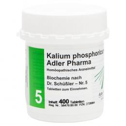 BIOCHEMIE Adler 5 Kalium phosphoricum D 6 Tabletten 400 St Tabletten