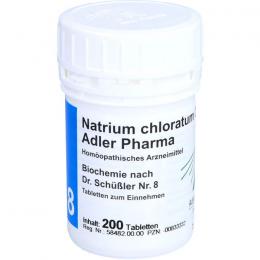 BIOCHEMIE Adler 8 Natrium chloratum D 6 Tabletten 200 St.