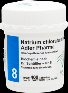 BIOCHEMIE Adler 8 Natrium chloratum D 6 Tabletten 400 St
