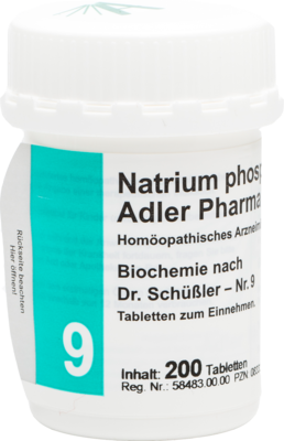 BIOCHEMIE Adler 9 Natrium phosphoricum D 6 Tabl. 200 St