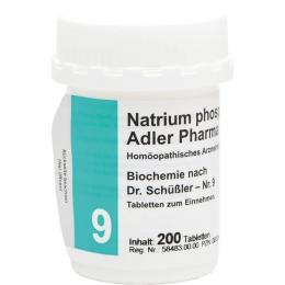 BIOCHEMIE Adler 9 Natrium phosphoricum D 6 Tabl. 200 St.