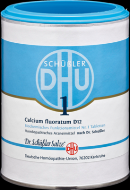 BIOCHEMIE DHU 1 Calcium fluoratum D 12 Tabletten 1000 St