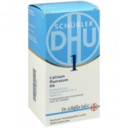 BIOCHEMIE DHU 1 Calcium fluoratum D 6 Tabletten 420 St Tabletten
