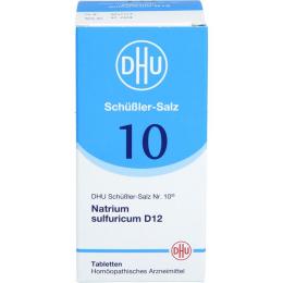 BIOCHEMIE DHU 10 Natrium sulfuricum D 12 Tabletten 420 St.