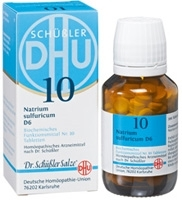 BIOCHEMIE DHU 10 Natrium sulfuricum D 6 Tabletten 200 St