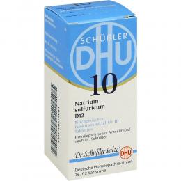 BIOCHEMIE DHU 10 Natrium sulfuricum D12 Tabletten 80 St Tabletten