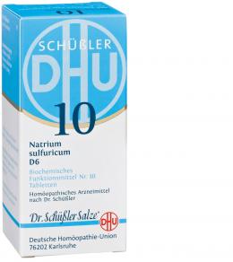 BIOCHEMIE DHU 10 Natrium sulfuricum D6 Tabletten 200 St Tabletten