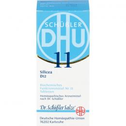 BIOCHEMIE DHU 11 Silicea D 12 Tabletten 200 St.