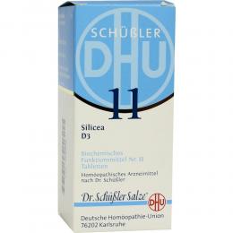 Ein aktuelles Angebot für BIOCHEMIE DHU 11 Silicea D 3 Tabletten 200 St Tabletten Schüßler Salze Nr. 1 - 12 - jetzt kaufen, Marke DHU-Arzneimittel GmbH & Co. KG.
