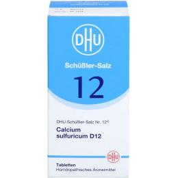 BIOCHEMIE DHU 12 Calcium sulfuricum D 12 Tabletten 420 St.