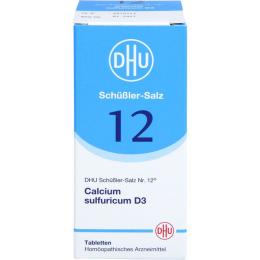 BIOCHEMIE DHU 12 Calcium sulfuricum D 3 Tabletten 200 St.