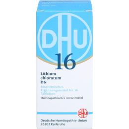 BIOCHEMIE DHU 16 Lithium chloratum D 6 Tabletten 200 St.