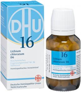 BIOCHEMIE DHU 16 Lithium chloratum D 6 Tabletten 200 St Tabletten