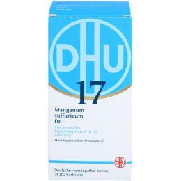 BIOCHEMIE DHU 17 Manganum sulfuricum D 6 Tabletten 420 St.