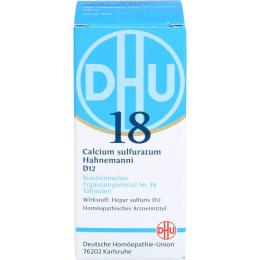 BIOCHEMIE DHU 18 Calcium sulfuratum D 12 Tabletten 200 St.
