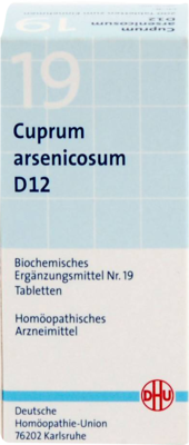 BIOCHEMIE DHU 19 Cuprum arsenicosum D 12 Tabletten 200 St