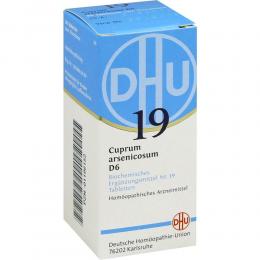 BIOCHEMIE DHU 19 Cuprum arsenicosum D 6 Tabletten 80 St Tabletten