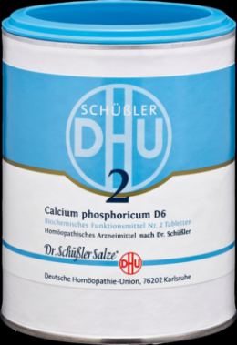 BIOCHEMIE DHU 2 Calcium phosphoricum D 6 Tabletten 1000 St