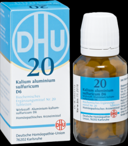 BIOCHEMIE DHU 20 Kalium alum.sulfur.D 6 Tabletten 200 St