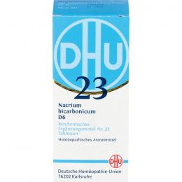 BIOCHEMIE DHU 23 Natrium bicarbonicum D 6 Tabl. 200 St.