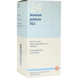 BIOCHEMIE DHU 24 Arsenum jodatum D 12 Tabletten 420 St Tabletten