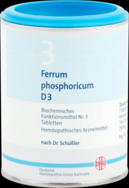 BIOCHEMIE DHU 3 Ferrum phosphoricum D 3 Tabletten 1000 St