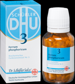 BIOCHEMIE DHU 3 Ferrum phosphoricum D 6 Tabletten 200 St