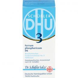 BIOCHEMIE DHU 3 Ferrum phosphoricum D 6 Tabletten 200 St.