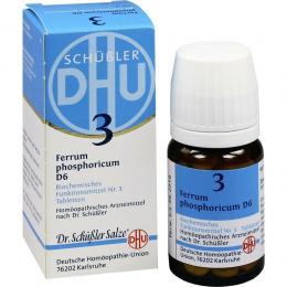 BIOCHEMIE DHU 3 Ferrum phosphoricun D6 Tabletten 80 St Tabletten