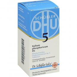 BIOCHEMIE DHU 5 Kalium phosphoricum D 3 Tabletten 200 St Tabletten